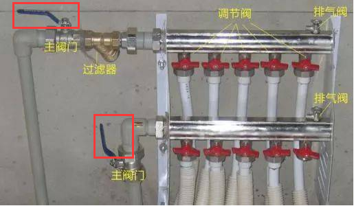 地源热泵地暖分集水器开关如何打开与关闭？