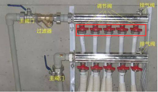 地源热泵地暖分集水器开关如何打开与关闭？